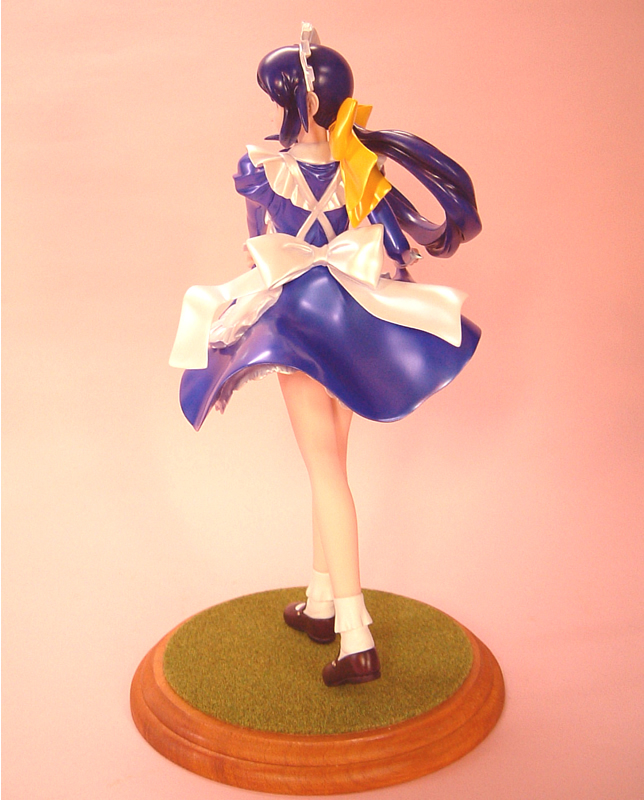 andou mahoro, mahoromatic, photo (medium), blue hair, figure, maid