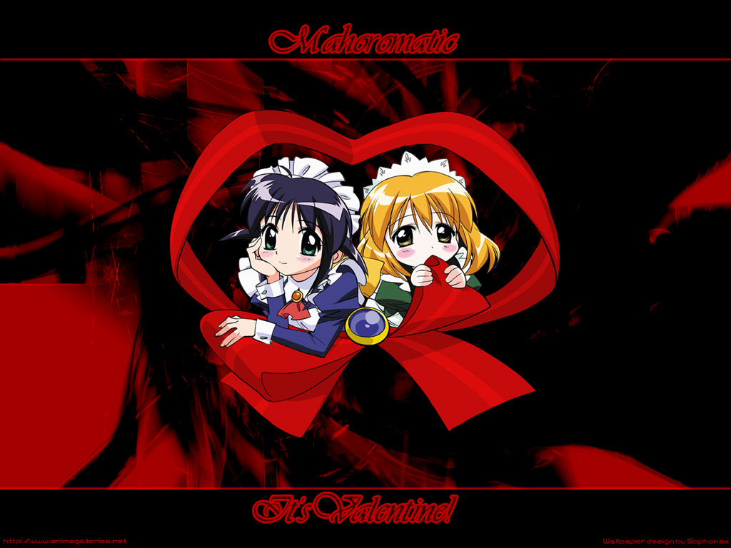 andou mahoro, andou minawa, mahoromatic, tagme, blonde hair, blue hair, green eyes, yellow eyes