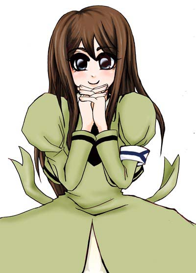 mutou mahiro, busou renkin, tagme, 00s, brown hair, school uniform, serafuku