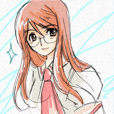 mutou mahiro, busou renkin, lowres, tagme, 00s, brown hair, glasses