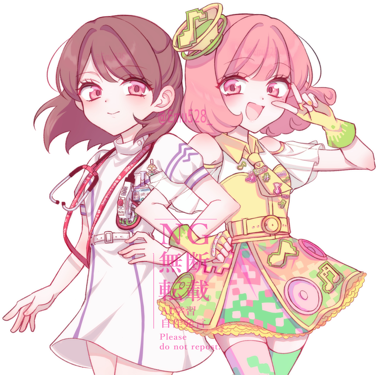 kamen rider ex-aid, karino asuna, poppi pipopapo, kamen rider, kamen rider ex-aid (series), holding arms, nurse outfit