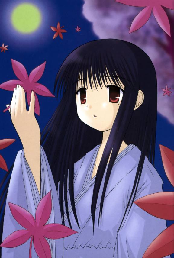 kurosaki sayoko, mahoraba, tagme, 00s, black hair, red eyes