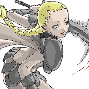 tea (nakenashi), ophelia (claymore), claymore (series), lowres, tagme, 00s, 1girl, female focus, solo
