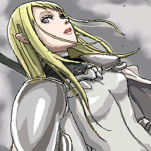 tea (nakenashi), galatea, claymore (series), lowres, tagme, 00s, 1girl, female focus, solo