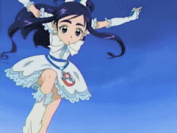 cure white, pisard, yukishiro honoka, futari wa precure, precure, animated, animated gif, lowres, 00s, subtitled