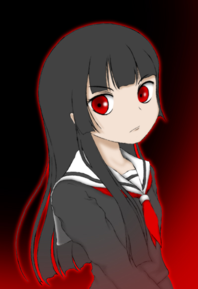 enma ai, jigoku shoujo, tagme, 00s