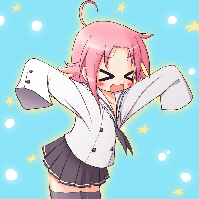 kogami akira, lucky star, tagme, 00s, red hair, yellow eyes