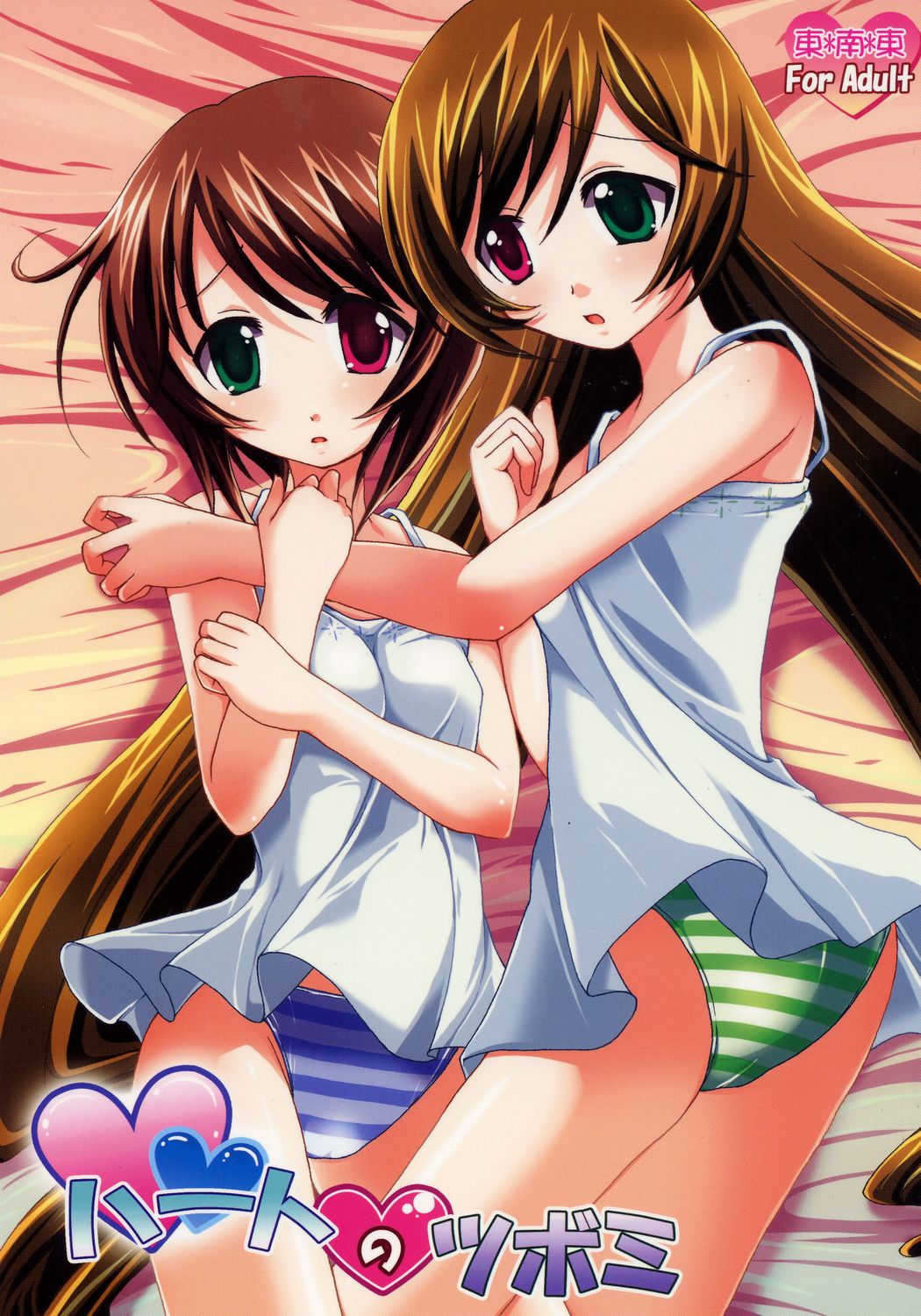 souseiseki, suiseiseki, rozen maiden, highres, 00s, brown hair, panties, underwear