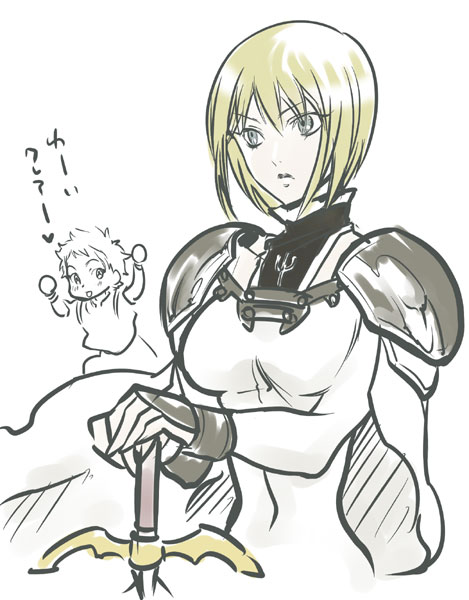 clare (claymore), claymore (series), tagme, 00s, claymore (sword)