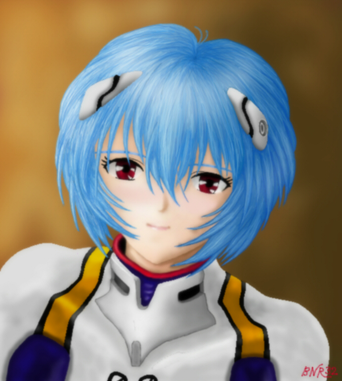 ayanami rei, neon genesis evangelion, tagme, blue hair, mecha pilot suit, plugsuit (evangelion), red eyes