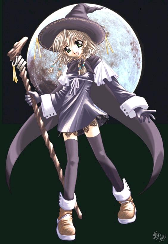 artist request, character request, copyright request, tagme, 1girl, blonde hair, female focus, green eyes, solo, thighhighs