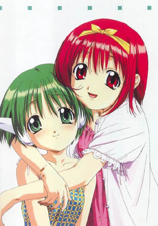 kamigishi akari, multi (to heart), to heart, to heart (series), artist request, tagme, 2girls, multiple girls