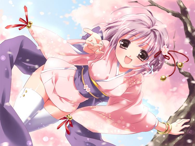 artist request, character request, copyright request, tagme, 1girl, female focus, japanese clothes, kimono, solo, thighhighs