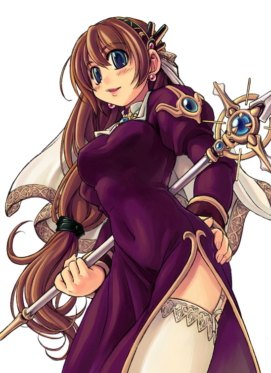 mil (xration), priest (ragnarok online), ragnarok online, tagme, priest, thighhighs