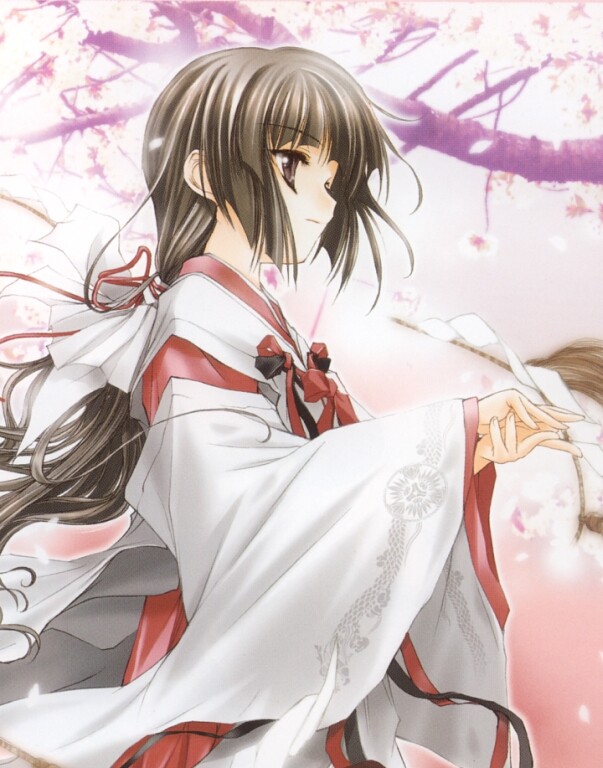 artist request, character request, copyright request, tagme, 1girl, female focus, japanese clothes, miko, solo