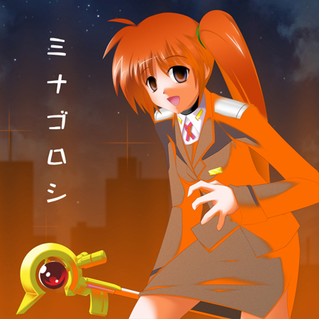 takamachi nanoha, lyrical nanoha, mahou shoujo lyrical nanoha, lowres, tagme, 00s