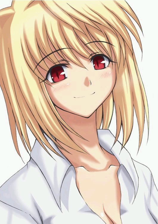 arcueid brunestud, tsukihime, tagme, blonde hair