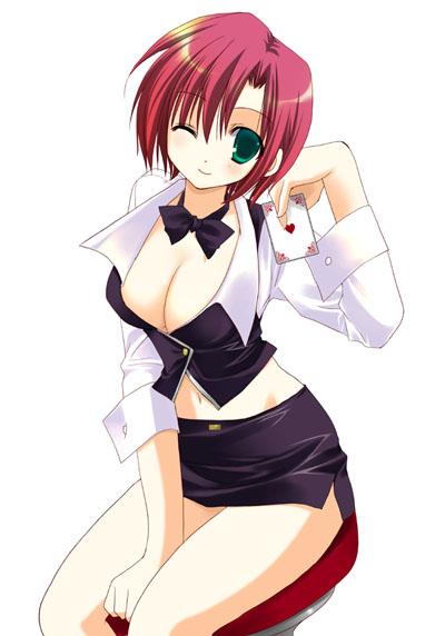 rio rollins, super blackjack, tecmo, artist request, tagme, 1girl, female focus, solo