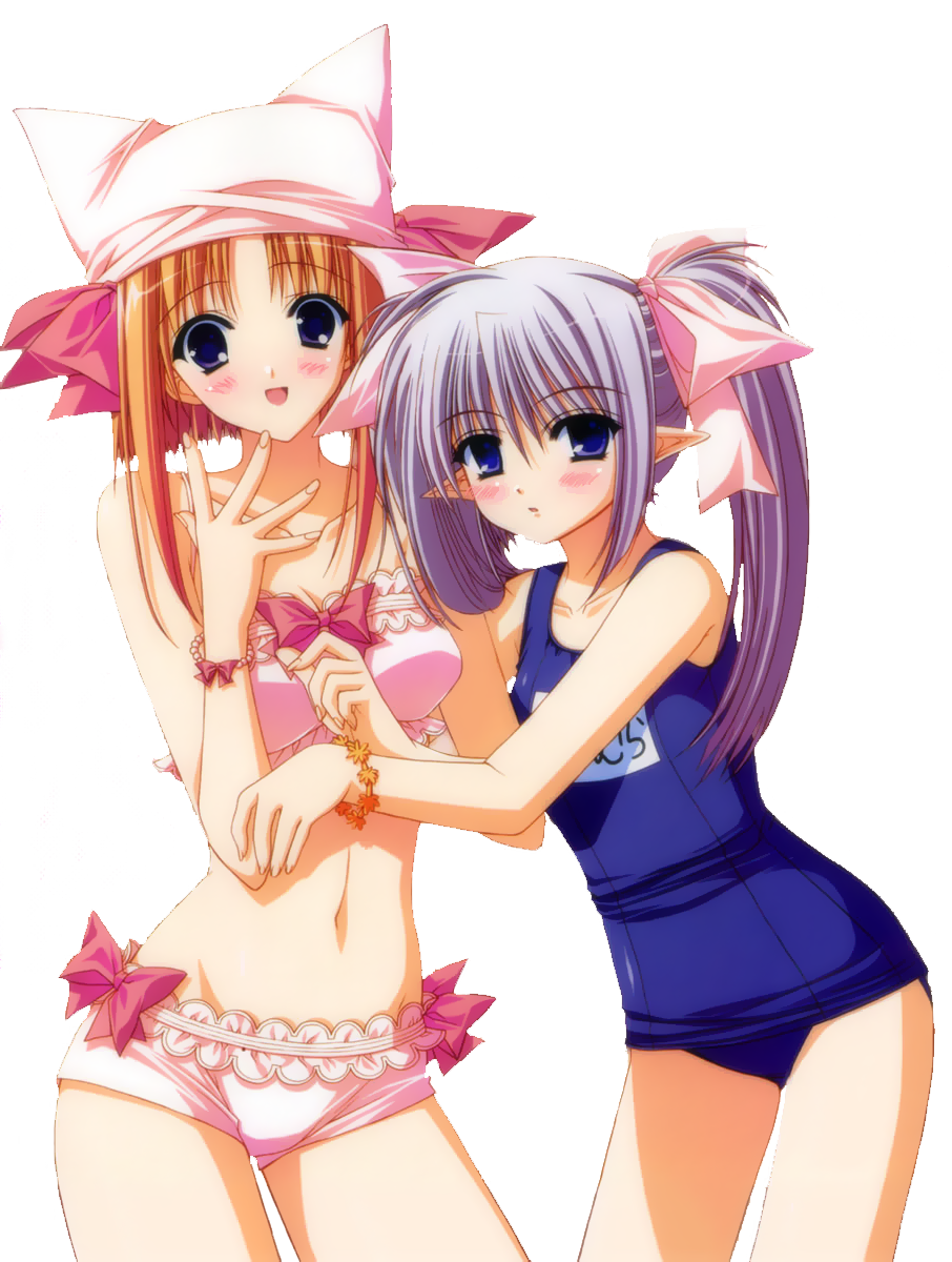 primula, shigure ama, shuffle!, highres, tagme, 00s, swimsuit