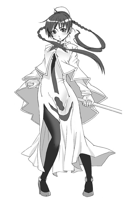 aika granzchesta, aria (manga), tagme, 00s, monochrome, sketch