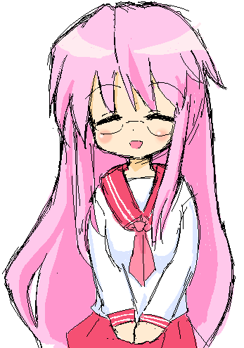 takara miyuki, lucky star, lowres, tagme, 00s