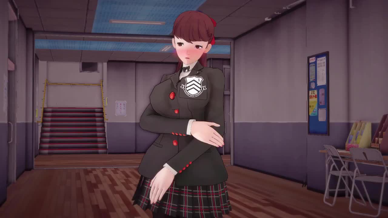 misuzugon, taplewds, amamiya ren, yoshizawa kasumi, persona, persona 5, animated, sound, tagme, video, breasts, fellatio, nipples, nude, oral, vaginal
