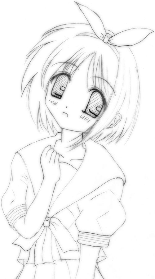 hiiragi tsukasa, lucky star, tagme, 00s, school uniform, serafuku