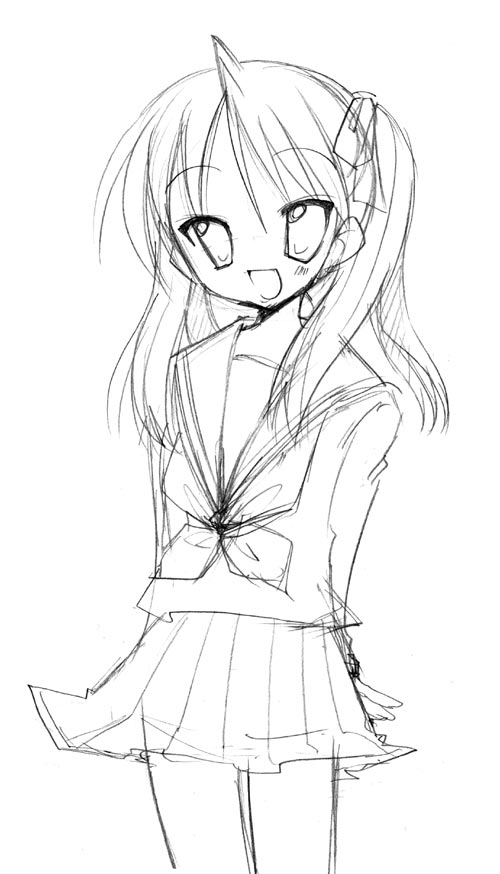 hiiragi kagami, lucky star, tagme, 00s