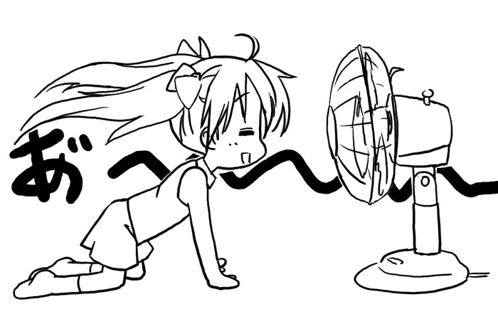 hiiragi kagami, lucky star, tagme, 00s, monochrome, sketch