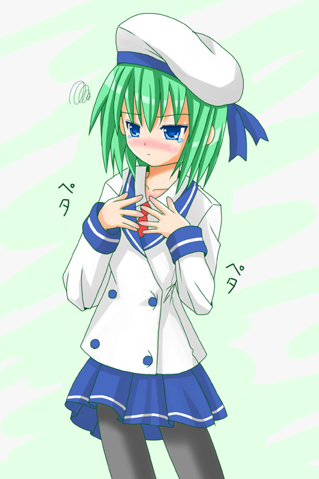 iwasaki minami, lucky star, tagme, 00s, school uniform, serafuku
