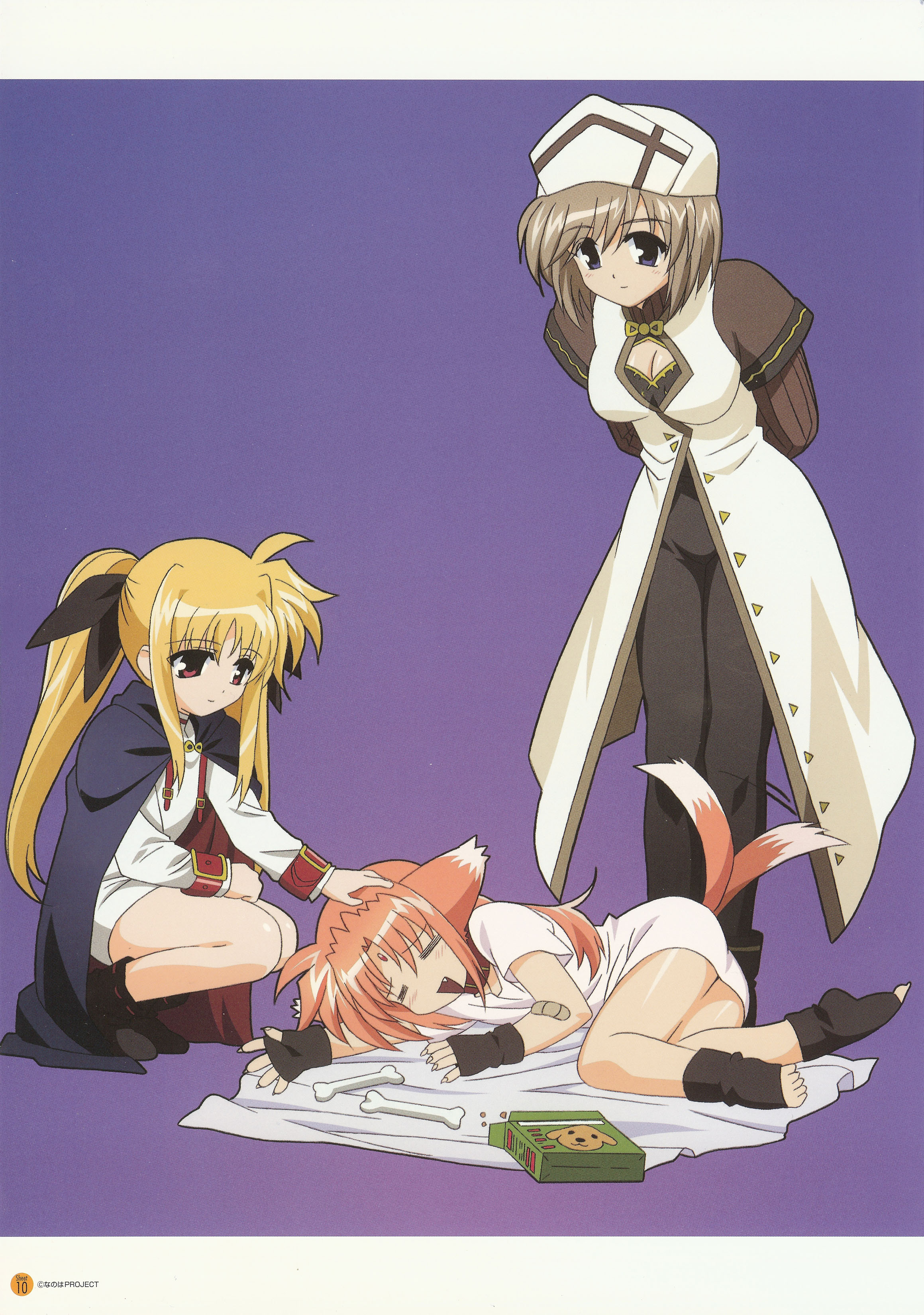 lyrical nanoha, mahou shoujo lyrical nanoha, absurdres, highres, tagme, 00s
