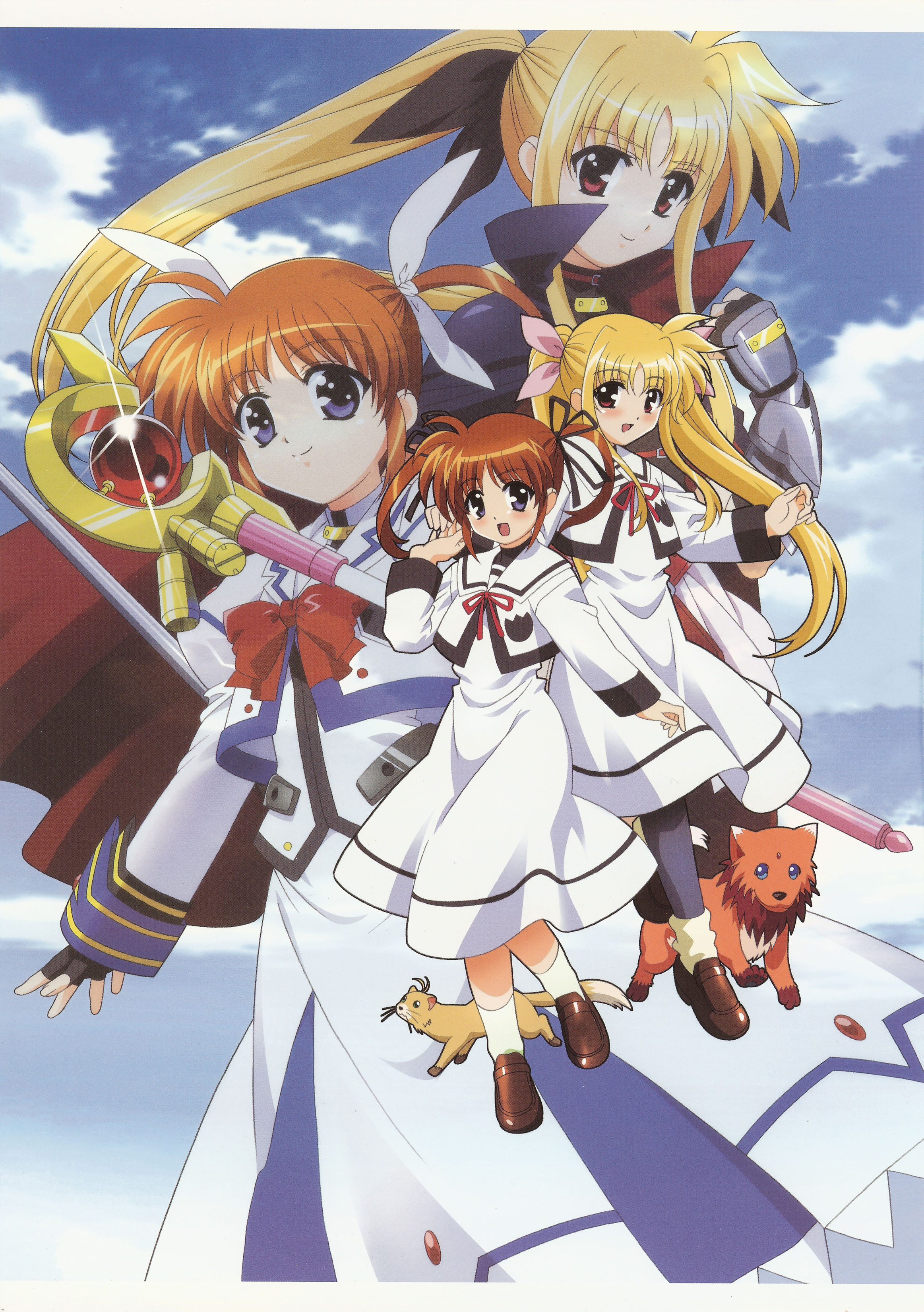 lyrical nanoha, mahou shoujo lyrical nanoha, absurdres, highres, tagme, 00s
