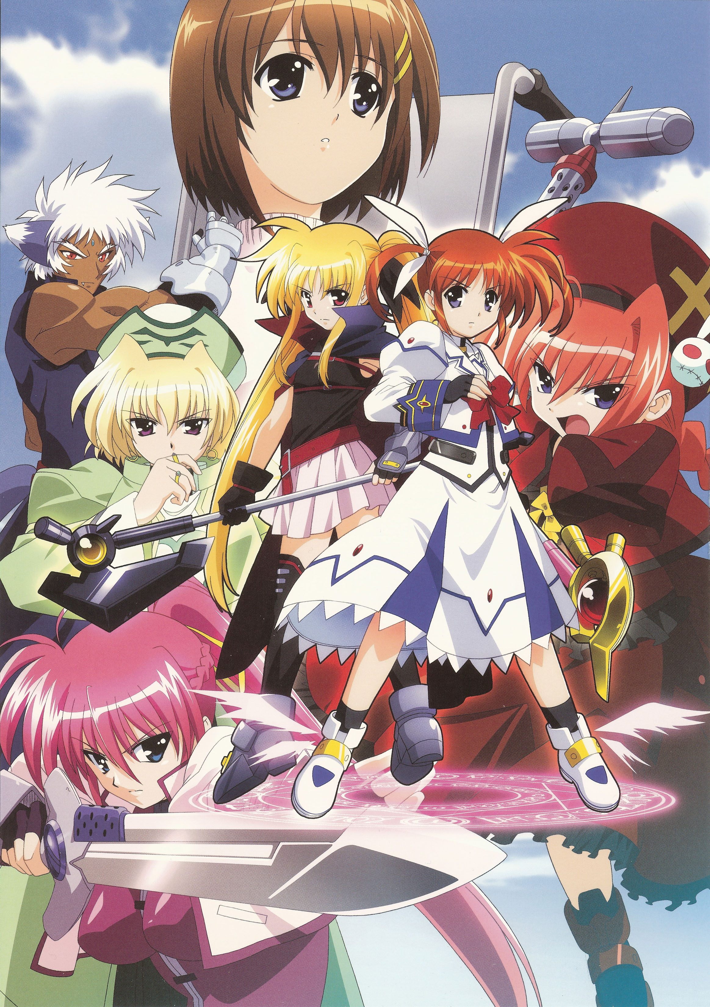 lyrical nanoha, mahou shoujo lyrical nanoha, absurdres, highres, tagme, 00s