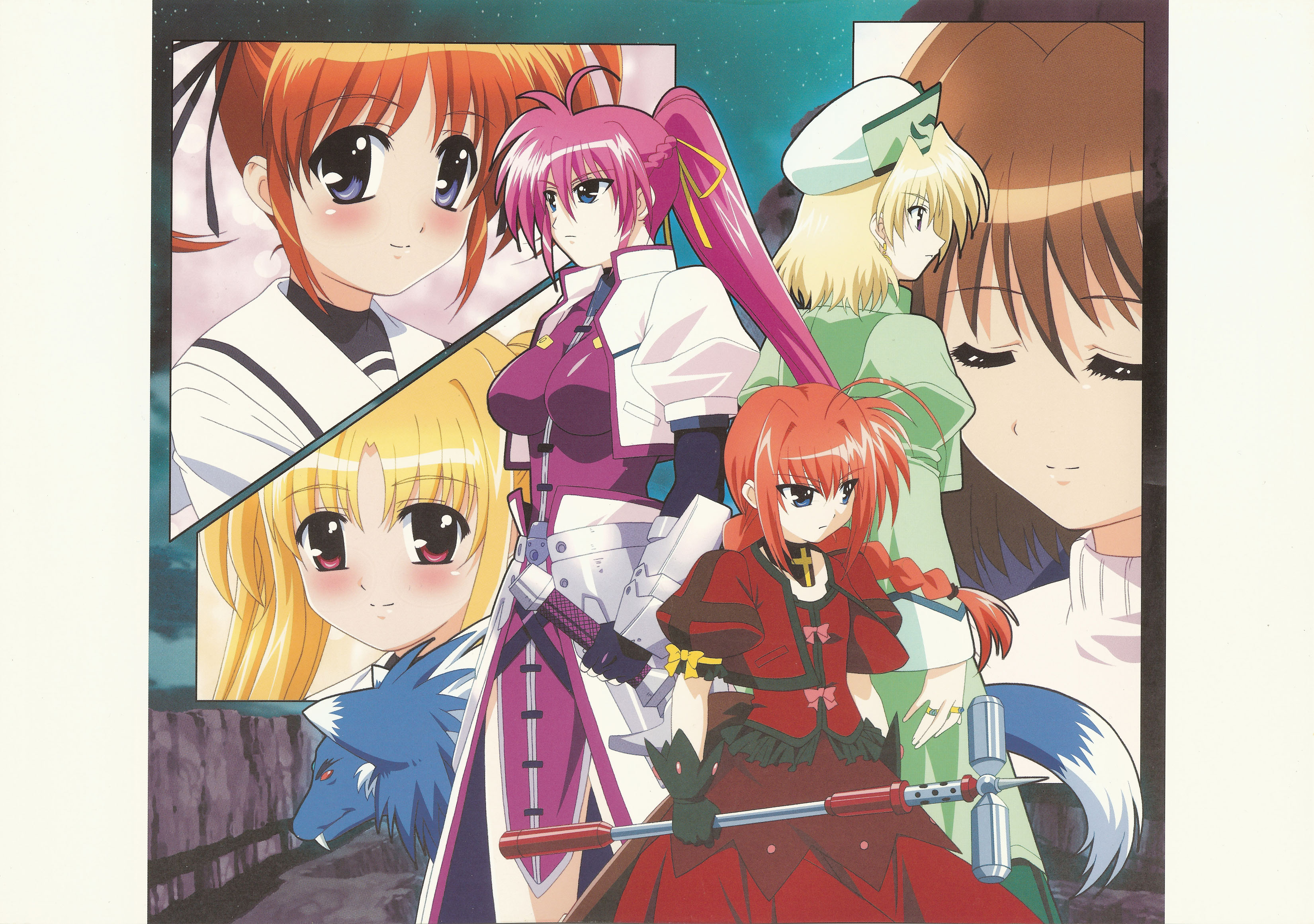 lyrical nanoha, mahou shoujo lyrical nanoha, absurdres, highres, tagme, 00s
