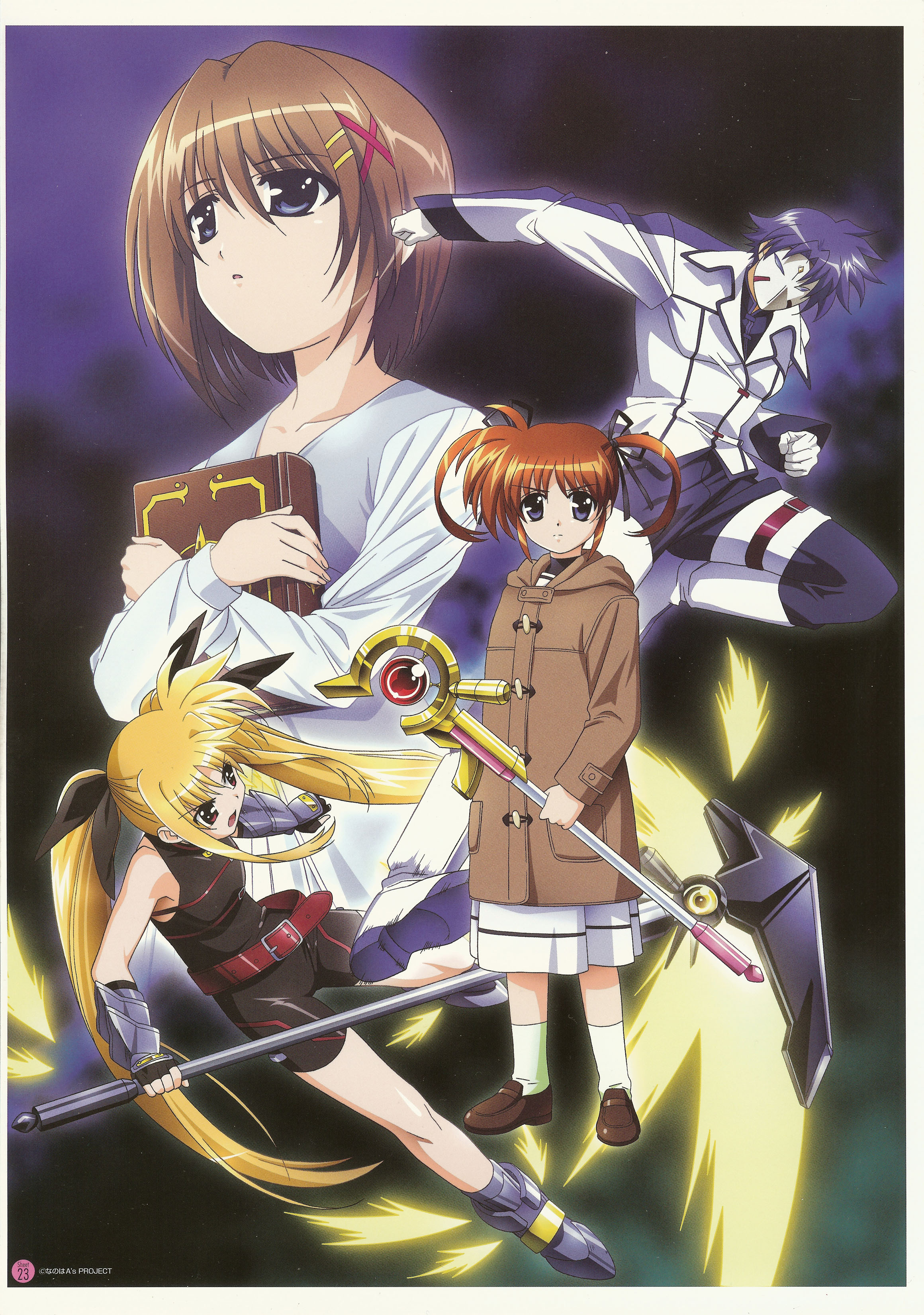 lyrical nanoha, mahou shoujo lyrical nanoha, absurdres, highres, tagme, 00s