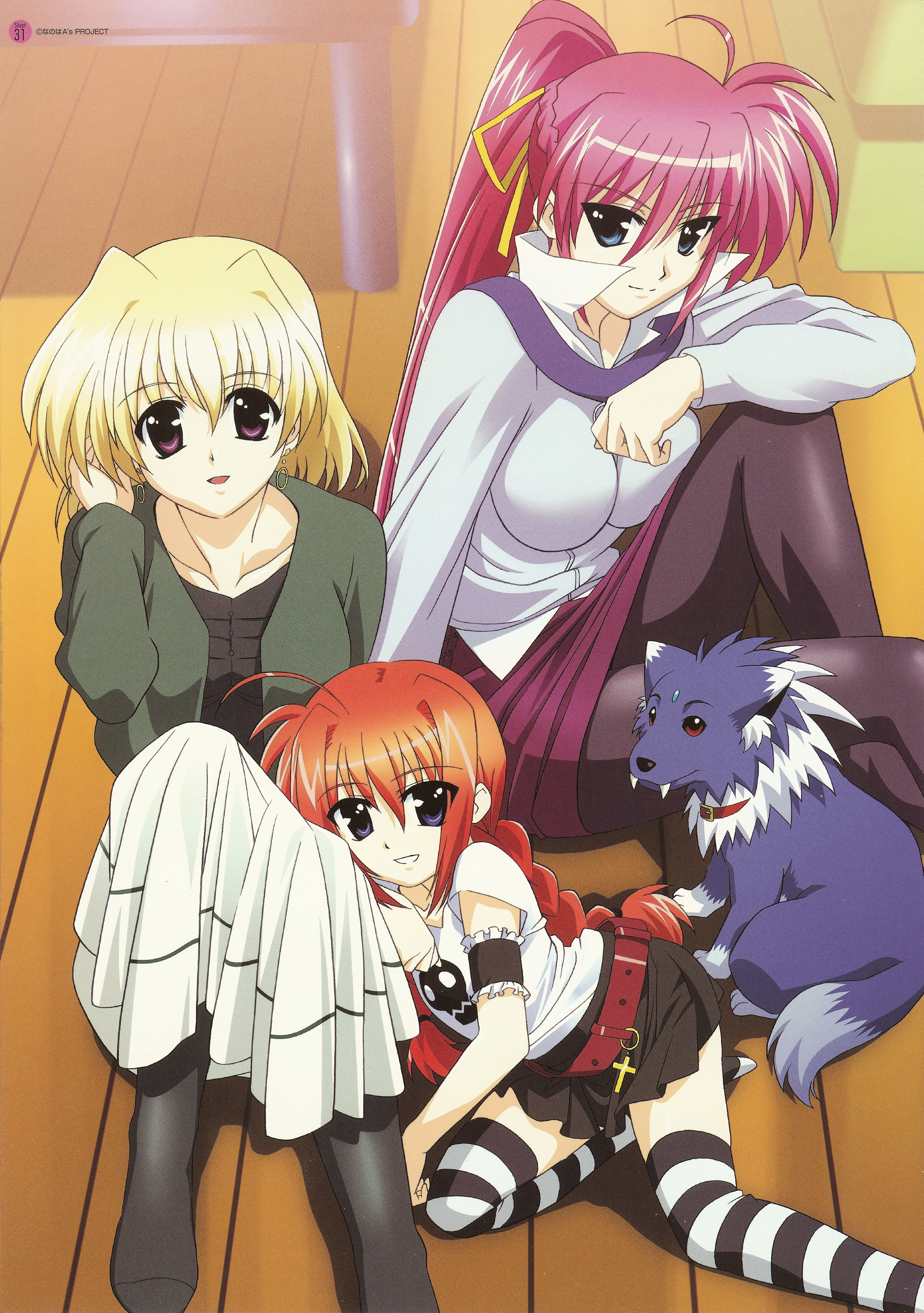 lyrical nanoha, mahou shoujo lyrical nanoha, absurdres, highres, tagme, 00s