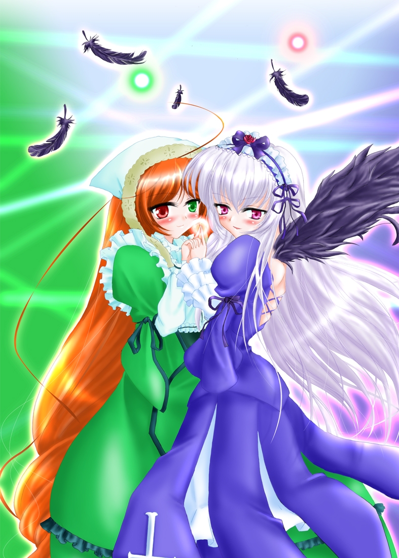 suigintou, suiseiseki, rozen maiden, tagme, 00s