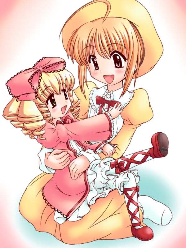 dotekabocha, hinaichigo, hinako (sister princess), rozen maiden, sister princess, tagme, 00s, 2girls, crossover, multiple girls