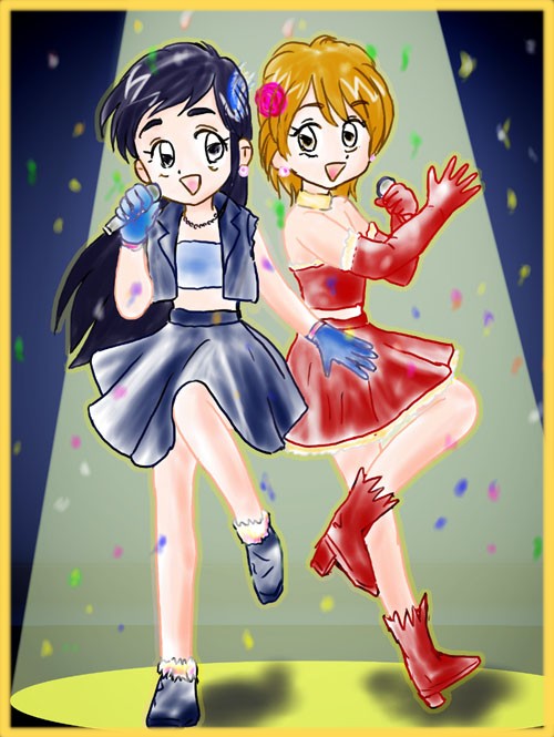 misumi nagisa, yukishiro honoka, futari wa precure, precure, tagme, 00s