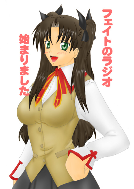 tohsaka rin, fate/stay night, fate (series), tsukihime, tagme, 00s