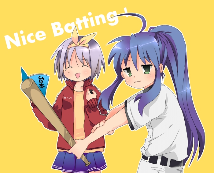 hiiragi tsukasa, izumi konata, lucky star, tagme, 00s