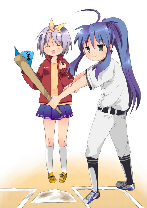 hiiragi tsukasa, izumi konata, lucky star, tagme, 00s