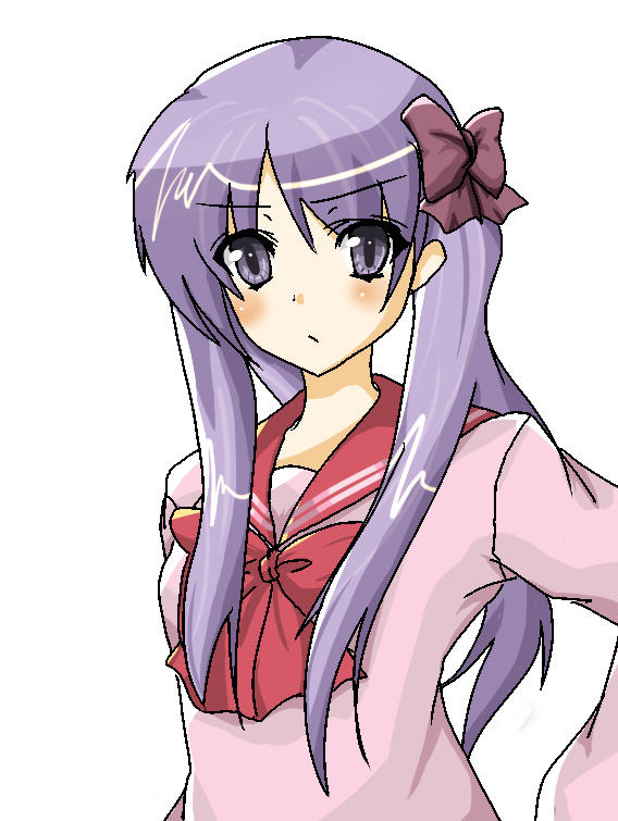 masayu, hiiragi kagami, lucky star, tagme, 00s, school uniform, serafuku