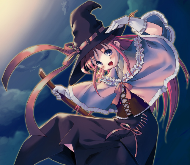 kunai uri, tagme, hat, witch