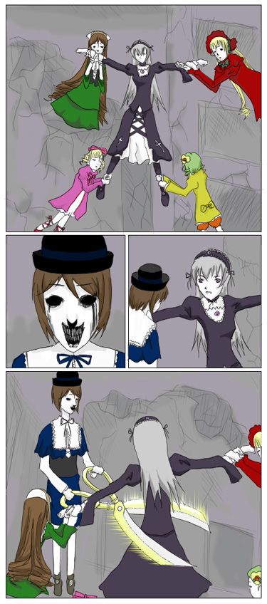 blame!, rozen maiden, tagme, 00s, comic, crossover