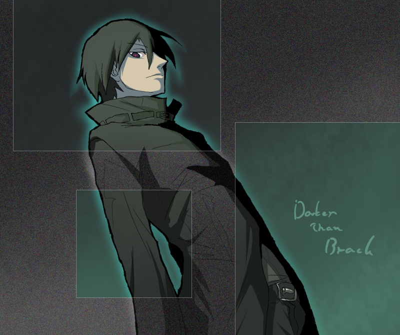 oso (toolate), hei (darker than black), darker than black, tagme, 00s, belt, coat, looking at viewer, pants, static