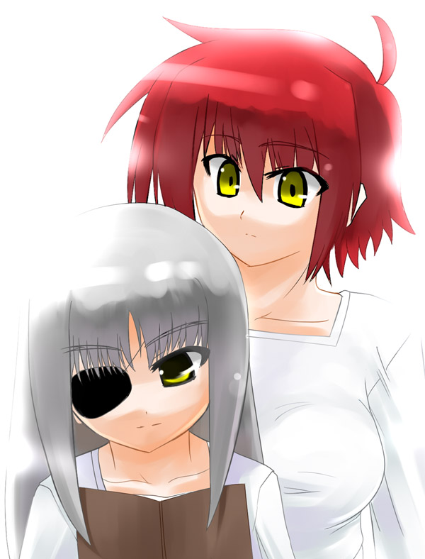 cinque (nanoha), nove (nanoha), numbers (nanoha), lyrical nanoha, mahou shoujo lyrical nanoha, mahou shoujo lyrical nanoha strikers, 00s, eyepatch, yellow eyes