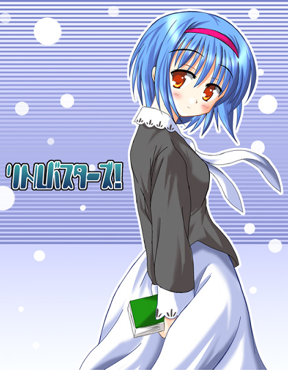 hiiragi tomoka, tagme, book, hairband, red eyes