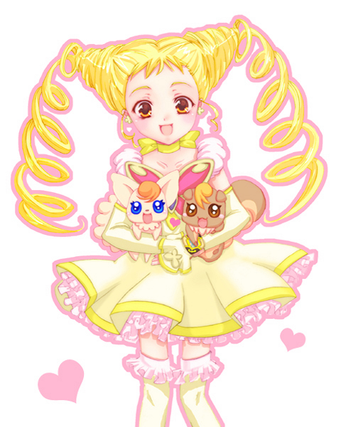 kasugano urara (yes! precure 5), precure, yes! precure 5, tagme, 00s, blonde hair, magical girl