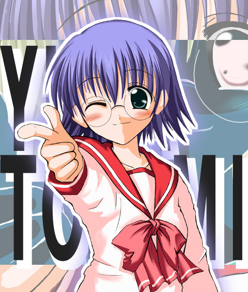 tonami yuma, to heart (series), to heart 2, tagme, 00s, glasses, school uniform, serafuku